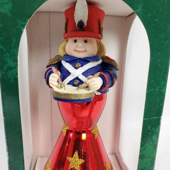 Trim A Home Nutcracker Ornament European Style Glass Handcrafted Mouth Blown - Picture 6 of 6